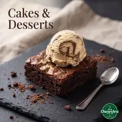 Brownie with Ice Cream