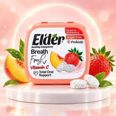 Elder Breath Fresh Peach & Strawberry