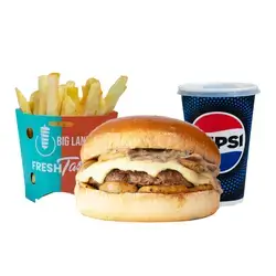 Mushroom Burger Combo