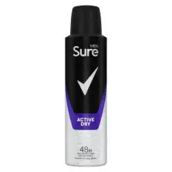 sure active dry spray 48h