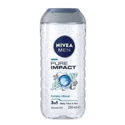 Pure Impact Purifying + Mineral Shower Gel 250ml _ NIVEA