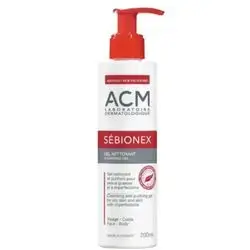 ACM Sebionex Cleansing Gel for Oily اي سي ام غسول جل للبشرة | Skin - 200ml الدهنية