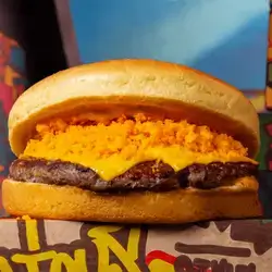 Cheetos Beef Burger