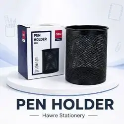 Deli Metal Mesh Pen Holder