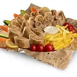 Arabic Chicken Shawarma Family Meal For 3 Persons