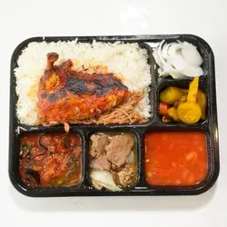 Mix Plate Qalya & Rice & Chicken