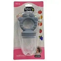 Jochebed Baby Fruit Feeder Pacifier مع أكياس سيليكون - لعبة التسنين الآمن للرضع 3-24 شهرًا