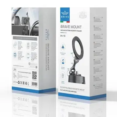 BRAVE Mount Vacuum Suction Magnetic Holder (Model BHL-56)