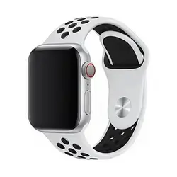 Devia Deluxe Band For Apple Watch / /44/45/46/49Mm / White-Black