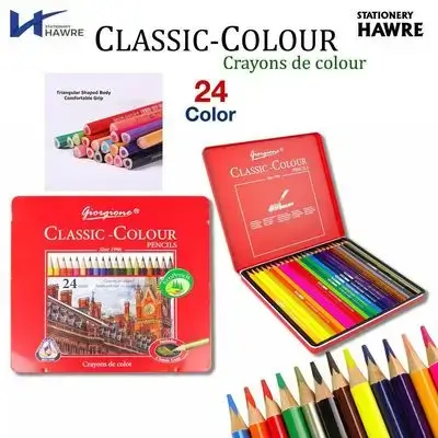 Classic Color Pencil 24 Colors