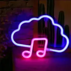 LED MODELING LAMP CLOUD AND PHONOGRAM