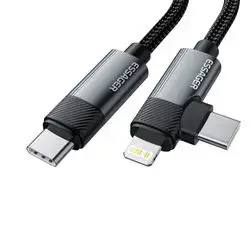 Essager 3A,65W C+C +L fast data cable