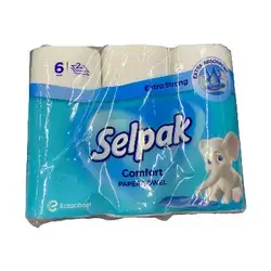 Selpak Comfort Kitchen Roll 2plyx6