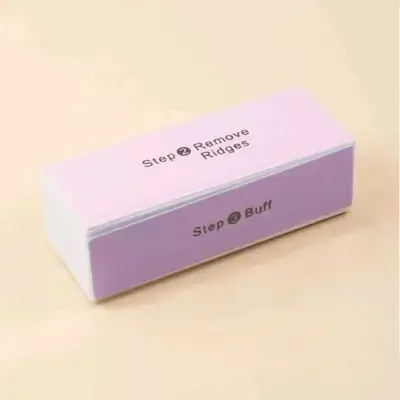 4-Sided Sponge Nail Buffer And Polishing Block