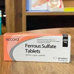 Ferrous Sulfate 200mg 28 tablets