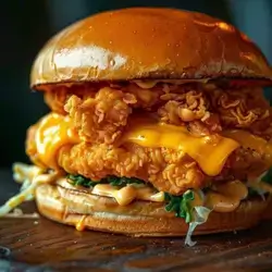 Double Crispy burger