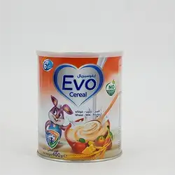 Evo Cereal Fruit Milk And Wheat 400G