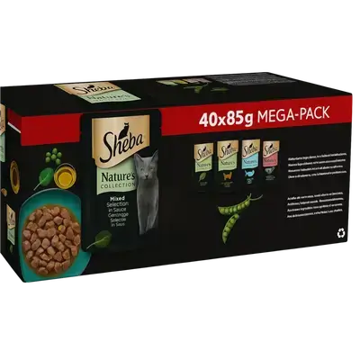 Sheba Nature’s Collection Mega-Pack (Poultry ) 40x85g