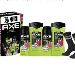 AXE Epic Fresh Gift Set with 2x Deodorant 2 x shower gel and socks (2 x 150 ml + 2 x 250 ml)