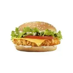 Crispy Chicken Cheese Burger