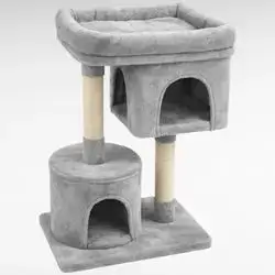 Zoofari Scratcher & Bed 84cm