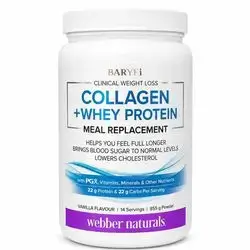 Collagen +whey protein meal replacement 855g powder