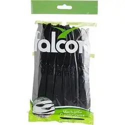 Falcon Plastic Knife Black - PP, 1 Pack x 50 Pieces