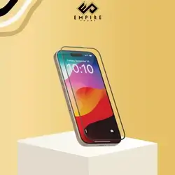 Levelo Clear Glass Anti Static Twice Tempered Screen Protector for iPhone 15 Pro Max