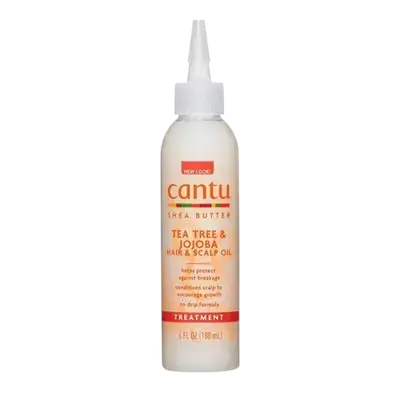 Tea Tree & Jojoba Hair & Scalp Oil 180ml _ cantu