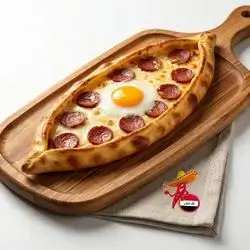 Turkish Sausage Pide