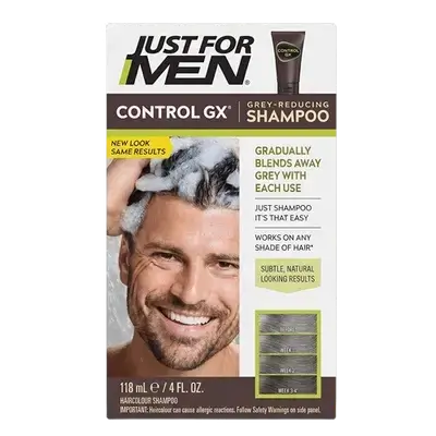 Control GX Gray-Reducing Shampoo 118ml _ Just For Men