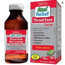 Homeocan Real Relief Throat Ease 100ml