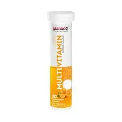 Multi vitamin orange flavour 20 effervescent tablet (madodox)