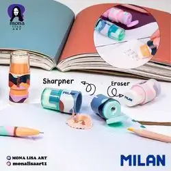  Eraser & Sharpner