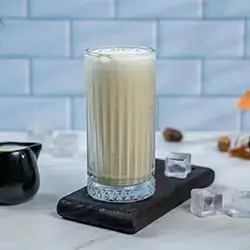 Natural Milk And Banana Juice