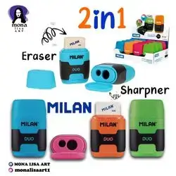 Eraser & sharpener-MILAN