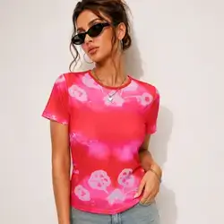 SHEIN soft stretchy fabric and trendy Y2K-inspired print - Medium