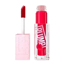 Lifter Plump + Chili Pepper Lip Plumping Gloss 004 RED FLAG 5.4ml _ MAYBELLINE NEW YORK