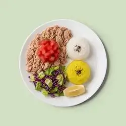 Tuna with rice