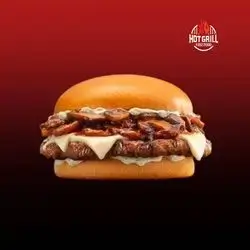 Meat Burger With Mushroom