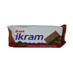 Sandwich biscuits with chocolate cream, Ikram Ulker