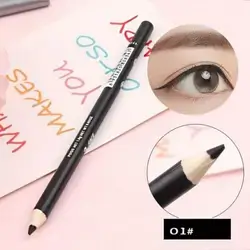 1pc Black Long-Wearing Waterproof Smudge-Proof Eyeliner Pencil