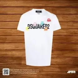 FARFETCH DSQUARED2 WHITE SMALL