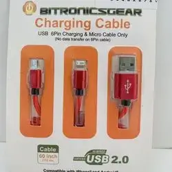 Charging Cable USB - Iphone - Galaxy