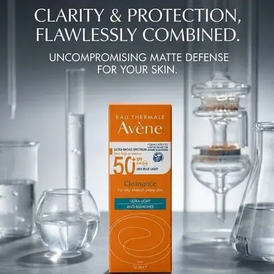 Avène Eau Thermale Cleanance Sunscreen Very High Protection SPF 50+ – 50 ml