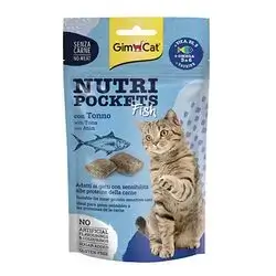 Gimcat-Nutri Pockets Fish With Tuna 60G