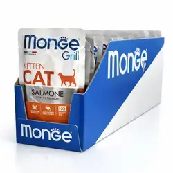 Monge Kitten Salmon 28x