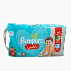 Pampers Pants Diapers No. 4*58 pieces