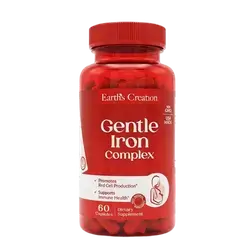 Gentle Iron Complex 60 Capsules _ Earth's Creation