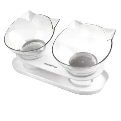 Dorakitten Dual Bowl 29x14.5CM